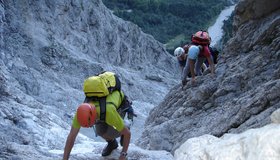 Übergang in die Schlucht 