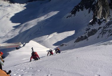 Skibefahrung Marmolada Nordwand/ Presanella Nordwand