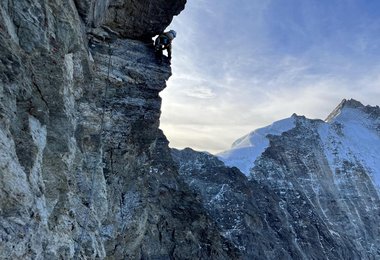 Erstbegehung Rottalhorn (3971m) Westwand