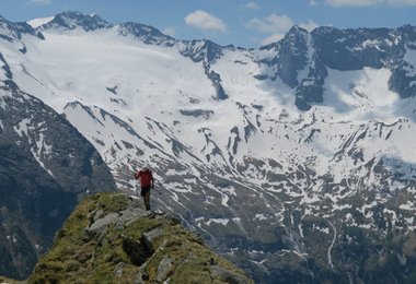 luftiger Gratabschnitt am Gasteiner Gipfelkranz