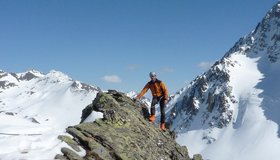 Landschaftlich ist der Steig sehr eindrucksvoll gelegen.