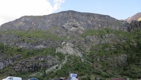 Der Rocher d'Andagne mit dem Klettersteig