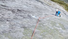 Almwandertag Seillänge 3