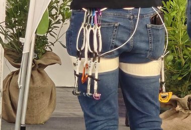 Der neue Petzl PUR CAM war eines der Highlights in Riva