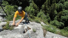 Ende der 2. Seillänge