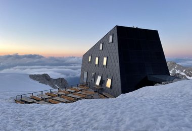 Der moderne Neubau der Seethalerhütte sucht wieder einen Pächter (c) Vanessa Kilchenmann