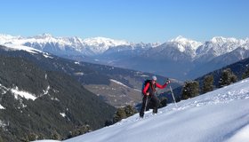Toller Fernblick oberhalb der Baumgrenze.
