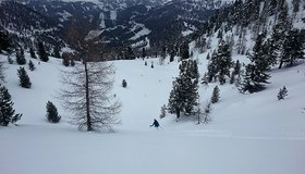Skitour Peitlernock Normalroute