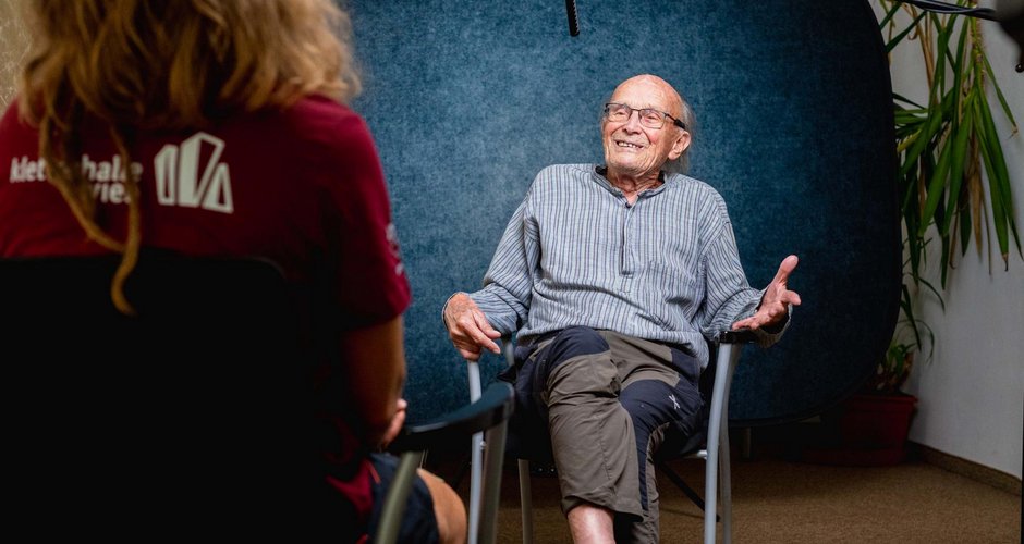 Leo Graf erzählt seine Lebensbergsteiger-Geschichte