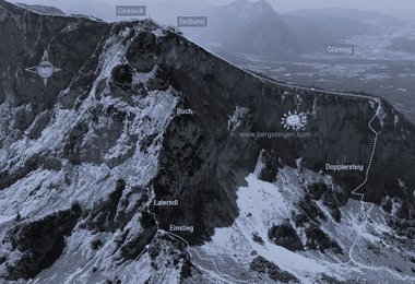 Der Untersberg Ostgrat