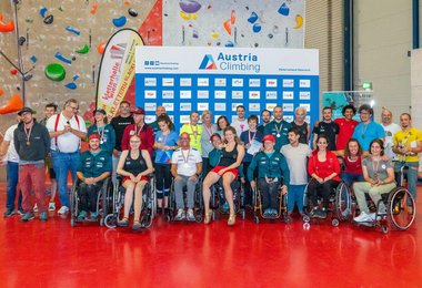 Open Austrian Paraclimbing Championships in der Kletterhalle Wien