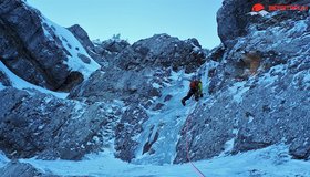 In der Ötscher Nordwand  (c) Michael Kräftner