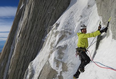 Gerhard Fiegl am Fitz Roy