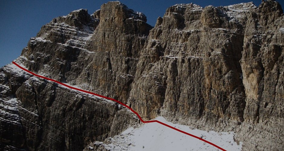 Cima Falkner und Sentiero Alfredo Bennini