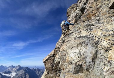 Erstbegehung Rottalhorn (3971m) Westwand