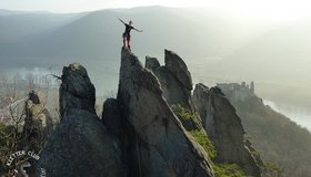 Angelika in Pose  (c) Kletterclub D'Smaragdler