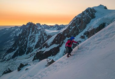 Hillary Gerardi beim Aufstieg zum Mont Blanc (c) Seb Montaz-Rosset
