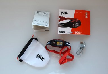 Unboxing - der Packungsinhalt bei der Petzl Swift RL