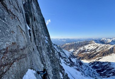 Winterbegehung Schutzengelweg Sagwandspitze - Fotos: Sieberer - Waldner