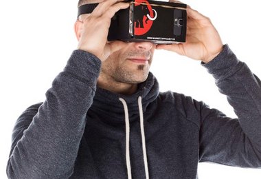 Virtuelle Realität mit dem Mammut #360 Cardboard (Foto: PHOTOPRESS/Mammut)