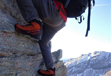 Gute Reibung dank Vibram - Sohle